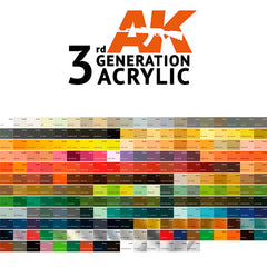 AK Interactive 3rd Generation - Intense Colours – Event Horizon Hobbies CA