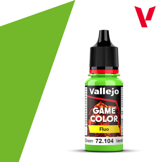 Vallejo Game Color - Fluorescent Green - Val72104 (107)