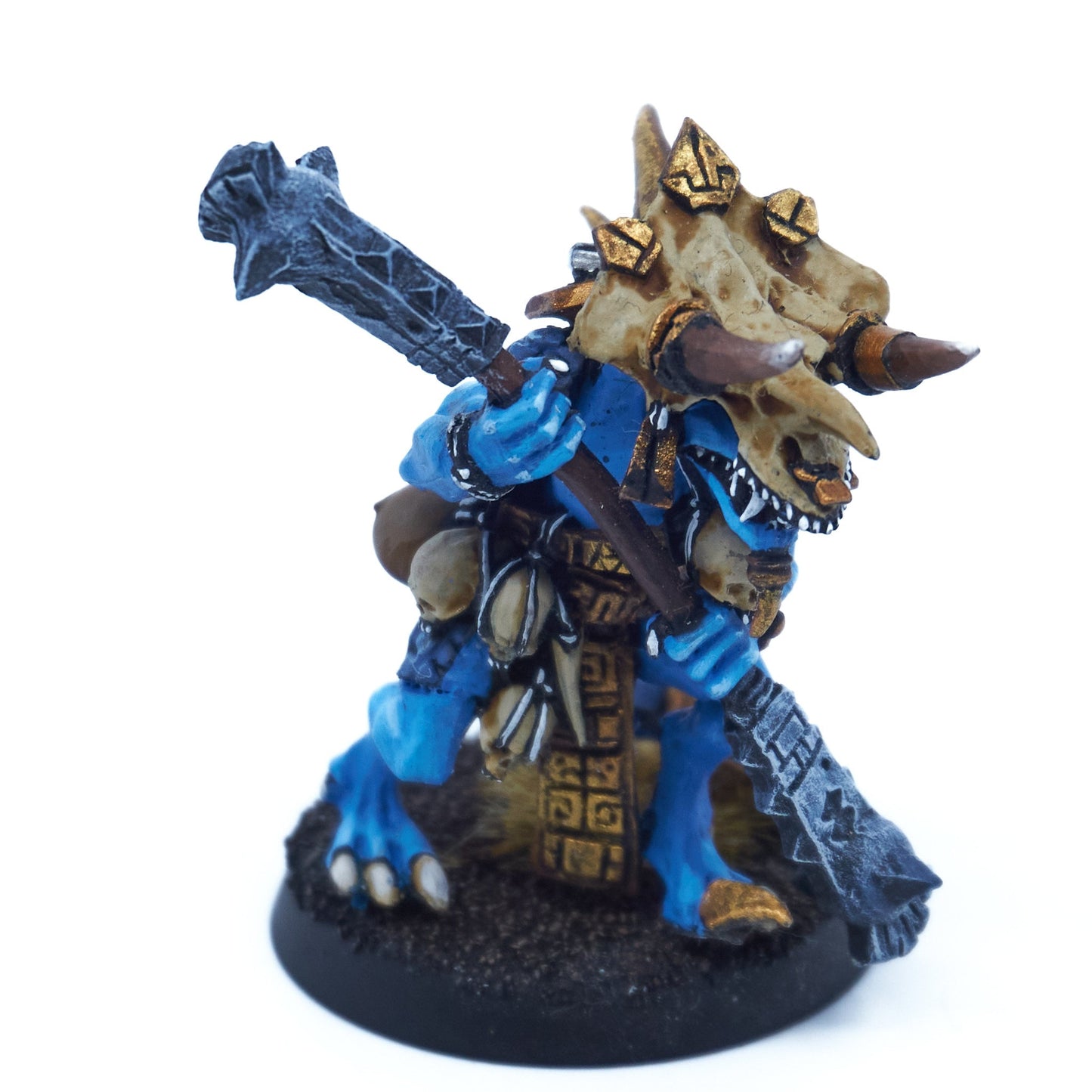 Seraphon - Saurus Eternity Warden (Resin) (02423) - Used