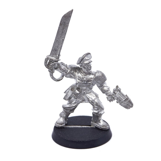 Astra Militarum - Lieutenant with Power Sword (Metal) (03008) - Used