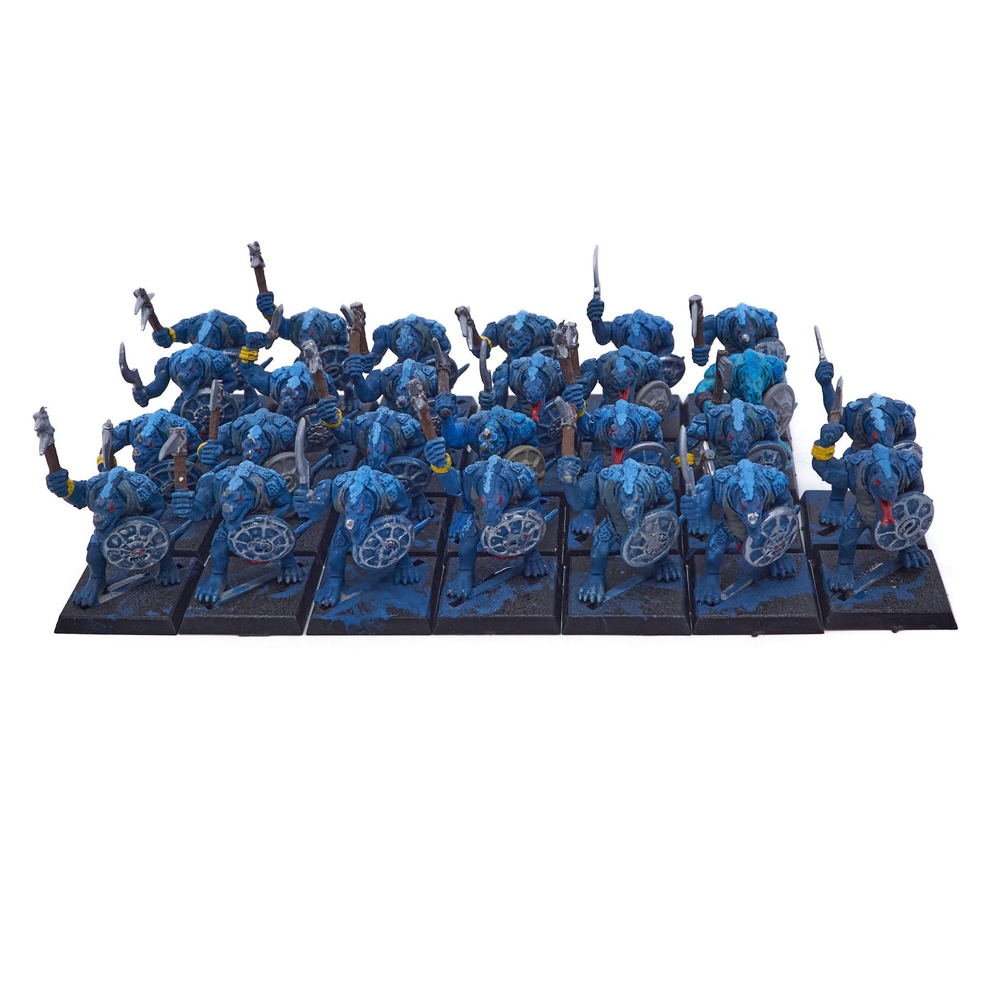 Lizardmen - Saurus Warriors (03093) - Used