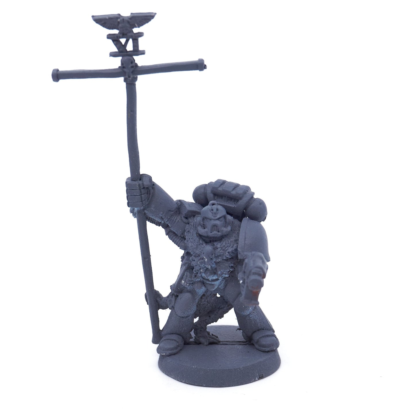 Space Wolves - Standard Bearer (Metal) (03129) - Used