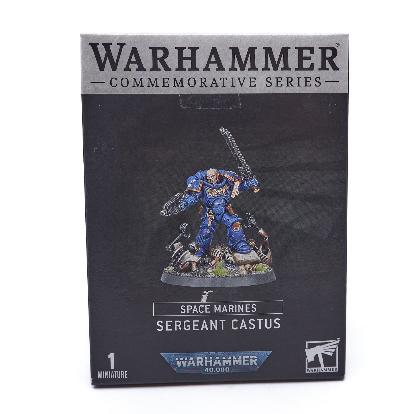 Space Marines - Sergeant Castus (03205) - Used