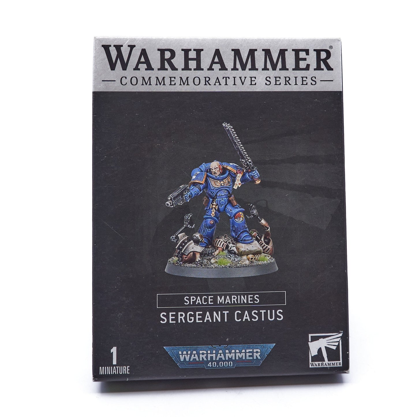 Space Marines - Sergeant Castus (03206) - Used