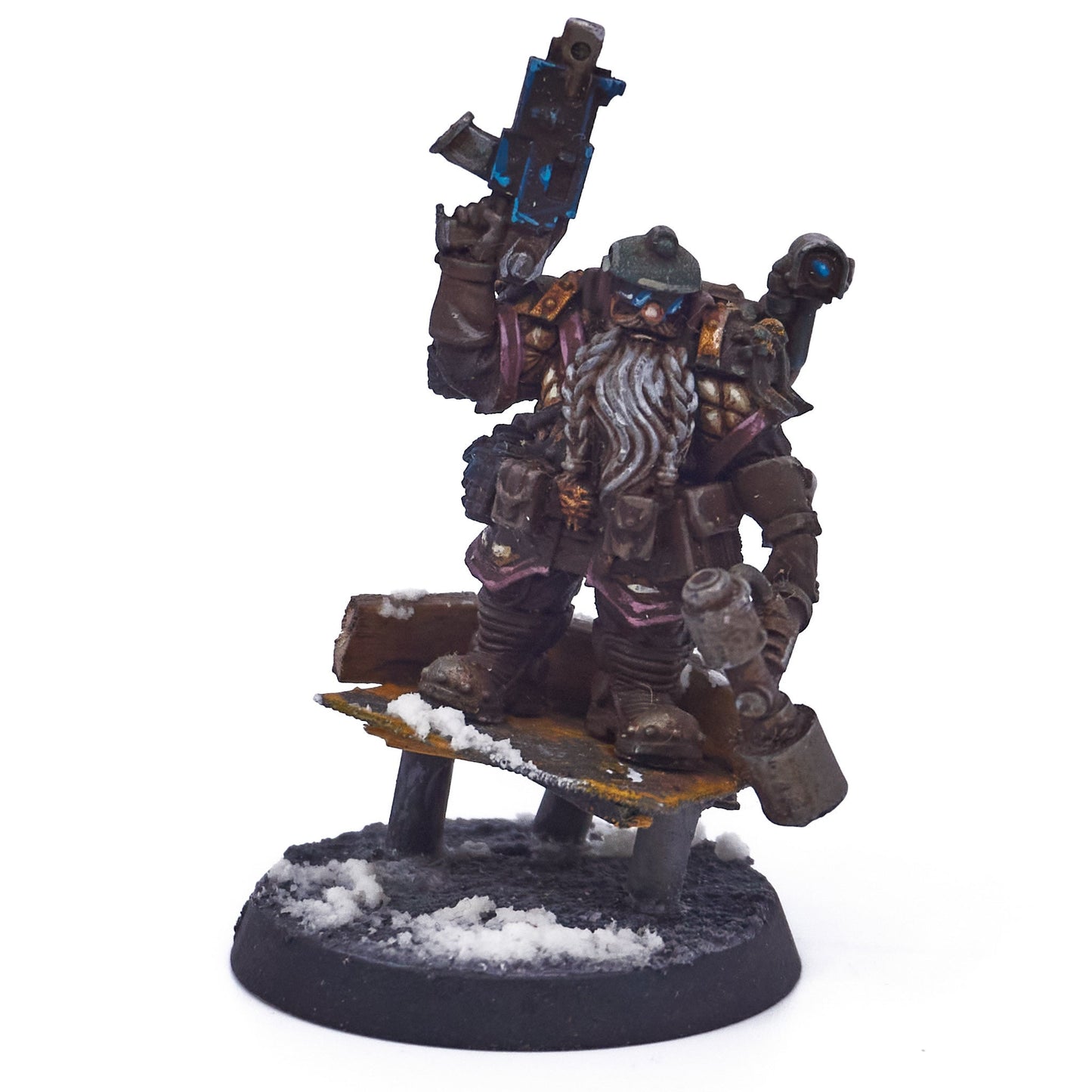 Necromunda - Grendl Grenelsel, Squat Bounty Hunter (Resin) (03890) - Used