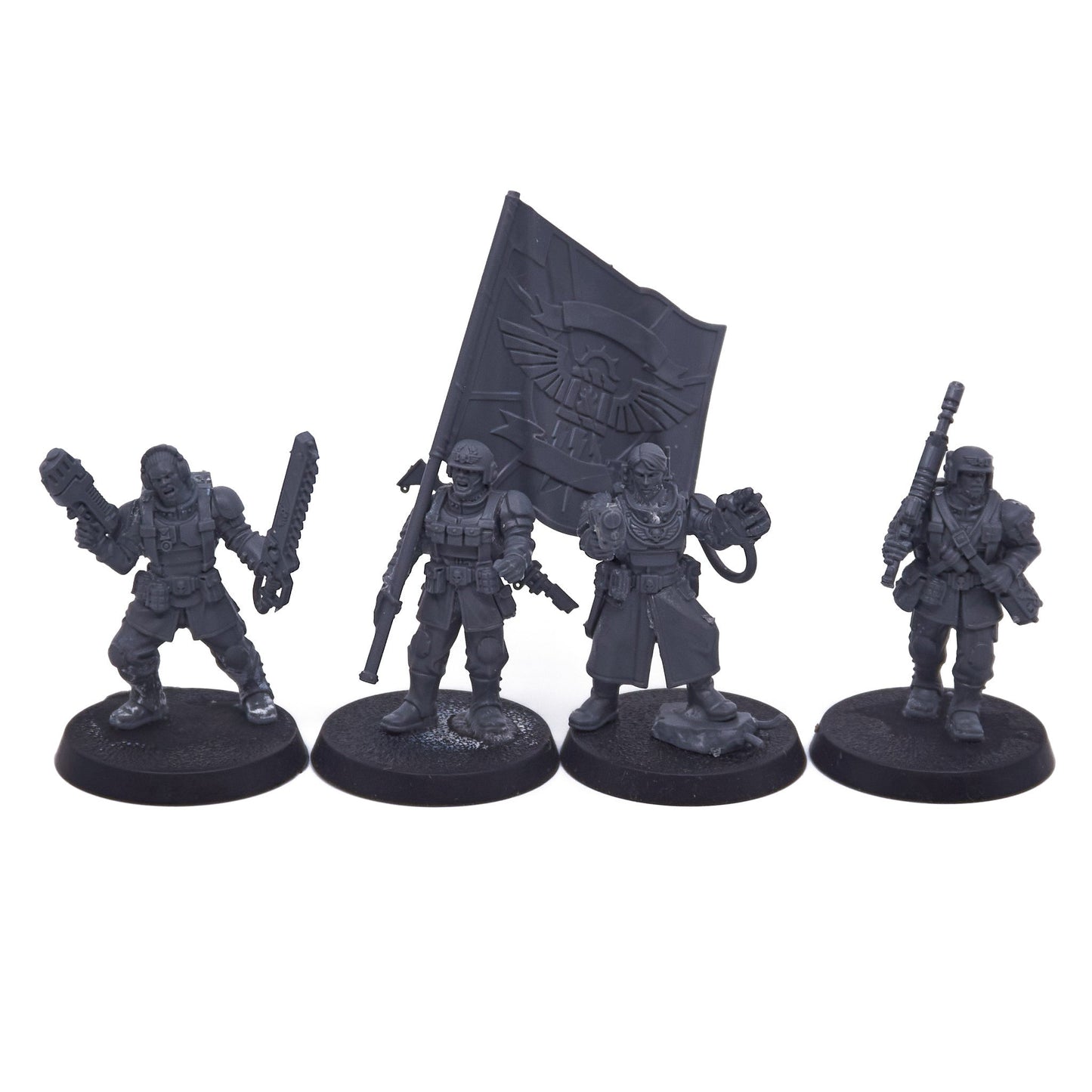 Astra Militarum - Cadian Command Squad (03927) - Used