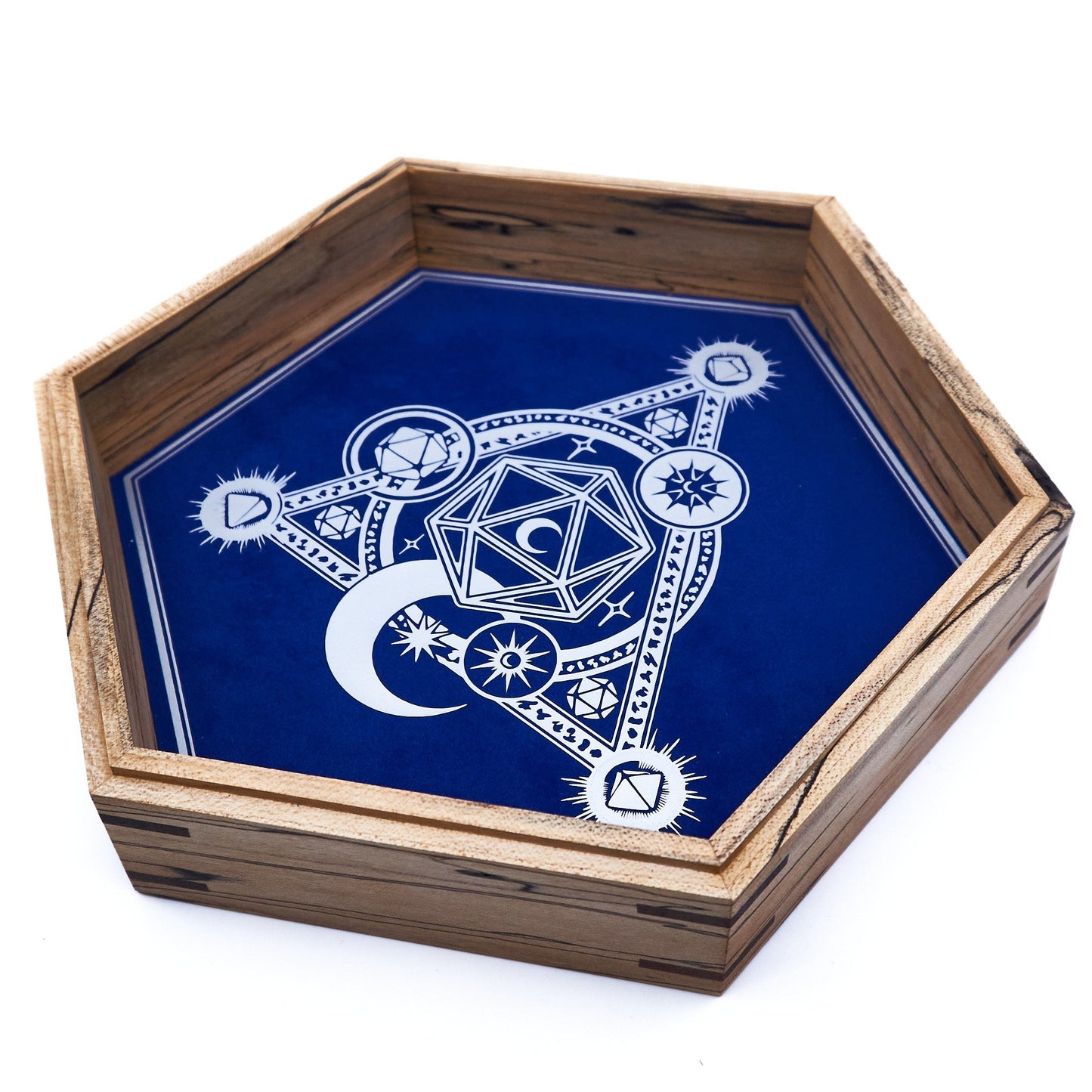 Black Bear Workshops - Dice Tray - Érable Coti et Noyer (04040)