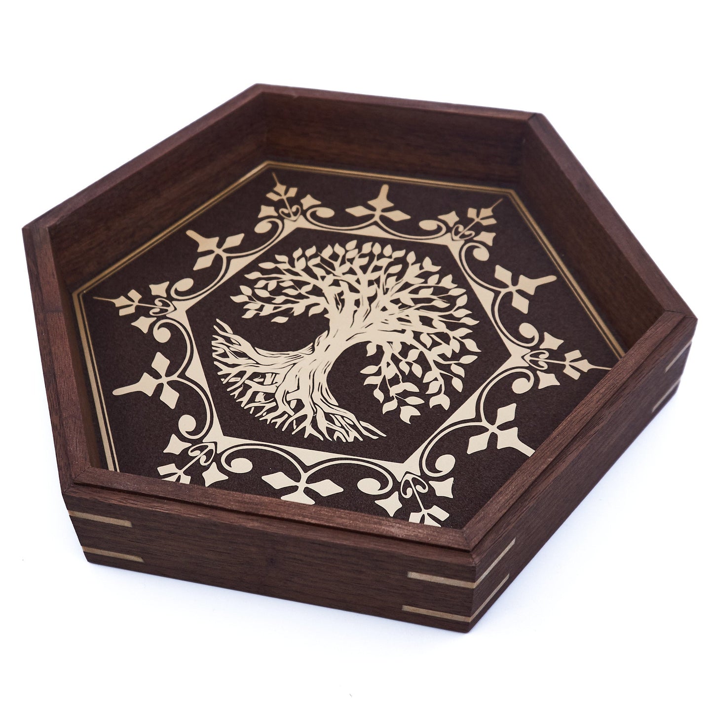 Black Bear Workshops - Dice Tray - Noyer et Érable (04041)