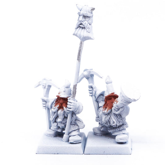 Dwarfs - Dwarf Miners Command (Metal) (04536) - Used