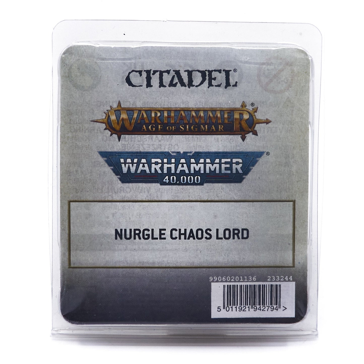 Warriors of Chaos - Nurgle Chaos Lord (Metal)