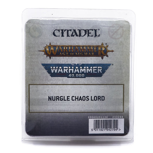 Warriors of Chaos - Nurgle Chaos Lord (Metal)