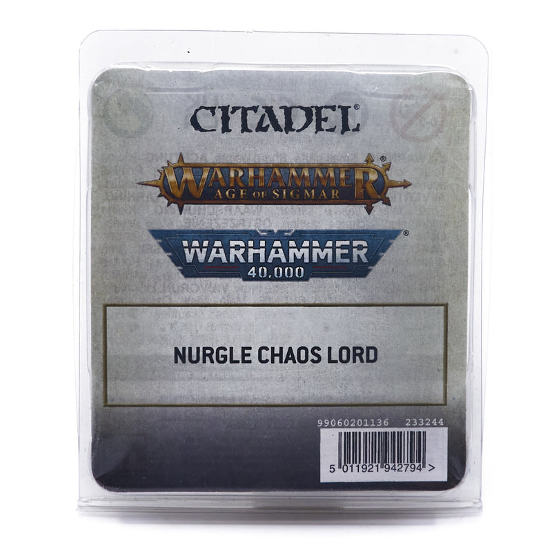 Warriors of Chaos - Nurgle Chaos Lord (Metal)