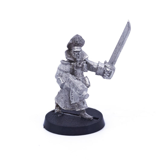 Astra Militarum - Steel Legion Commissar (Metal) (05630) - Used