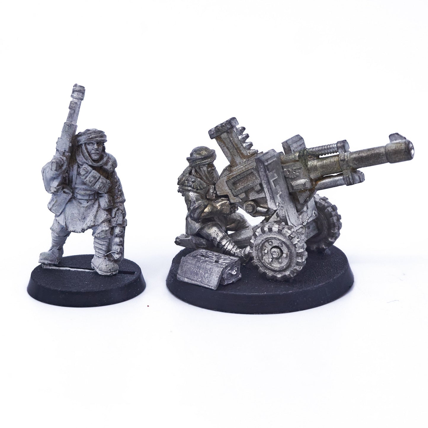 Astra Militarum - Tallarn Desert Raider Autocannon (Metal) (05638) - Used