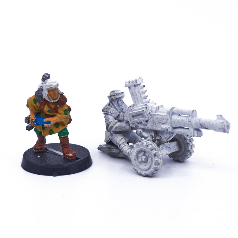 Astra Militarum - Tallarn Desert Raider Autocannon (Metal) (05640) - Used