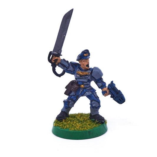 Astra Militarum - Cadian Commander with Power Sword (Metal) (05668) - Used