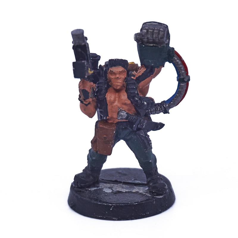 Astra Militarum - Catachan Jungle Captain (Metal) (05674) - Used