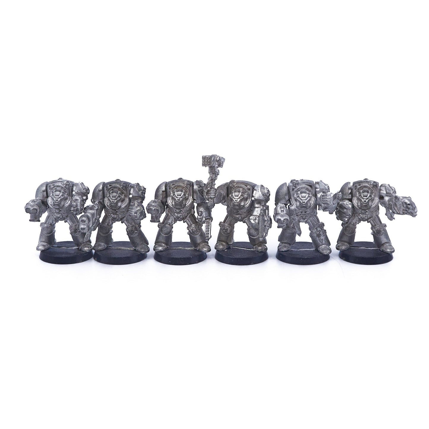 Space Marines - Terminators (Metal) (05736) - Used