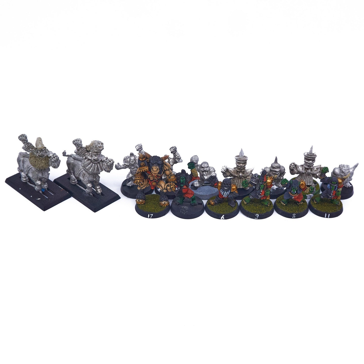 Blood Bowl - Chaos Dwarfs Team (Metal) (05806) - Used