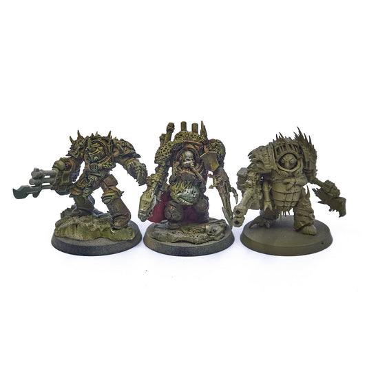 Death Guard - Blightlord Terminators (Converted) (06361) - Used