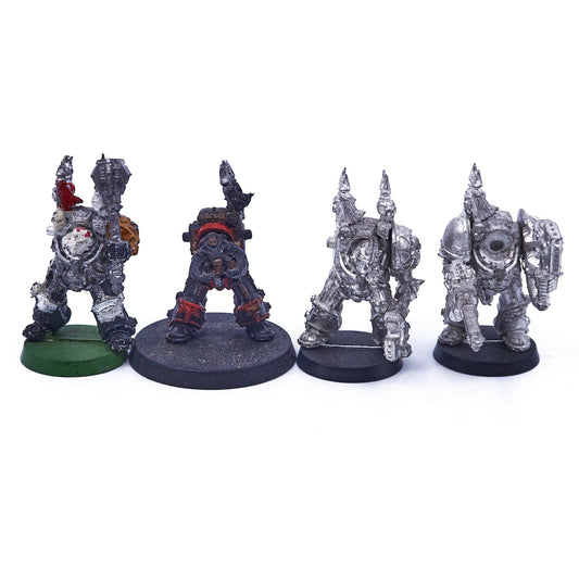 Chaos Space Marines - Chaos Terminator Squad Lot (Metal) (06524) - Used