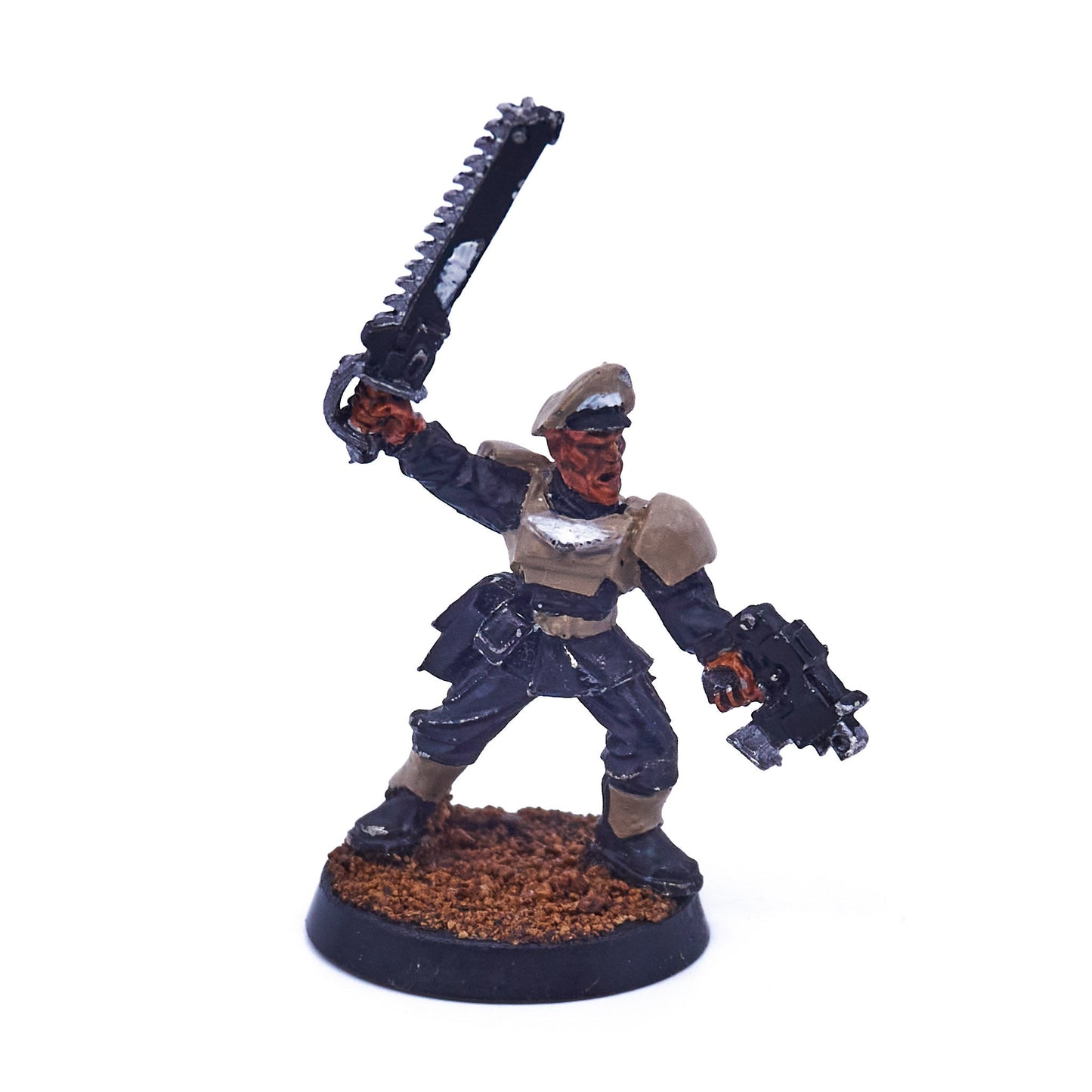 Astra Militarum - Cadian Sergeant (Metal) (06553) - Used