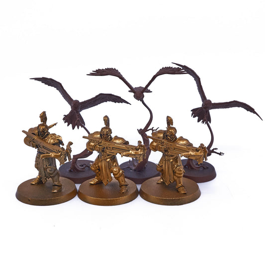 Stormcast Eternals - Vanguard-Raptors with Hurricane Crossbows & Aetherwings (06696) - Used