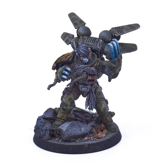 Space Marines - Captain with Jump Pack (Converted) (06755) - Used