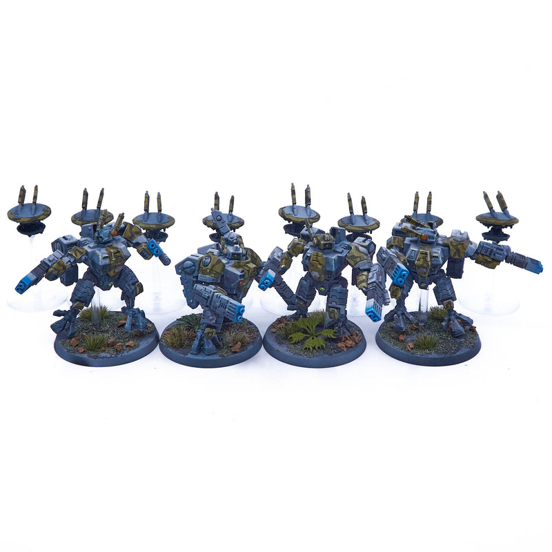 T'au Empire - XV8 Crisis Battlesuit Team (06769) - Used