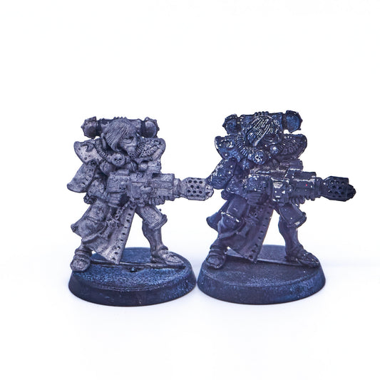 Adepta Sororitas - Battle Sister with Flamer (Metal) (07091) - Used