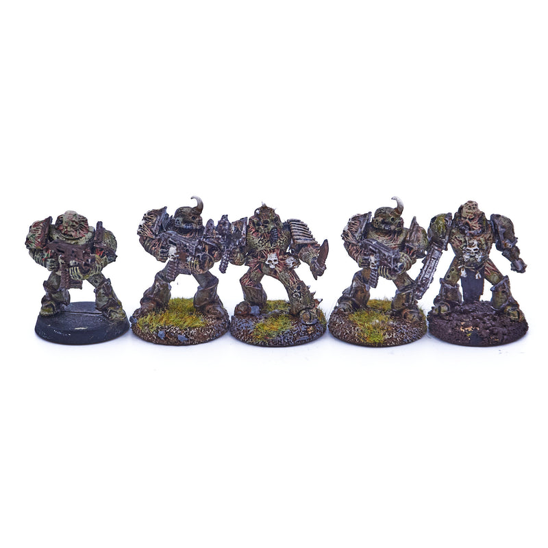 Death Guard - Plague Marines (Metal) (Incomplete) (07221) - Used