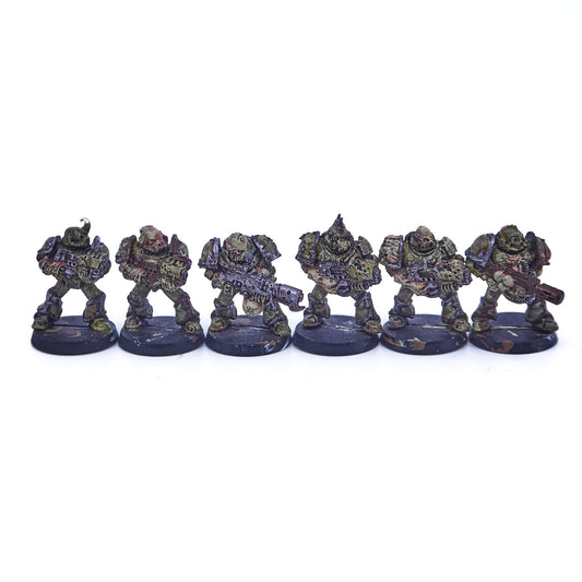 Death Guard - Plague Marines (Metal) (Incomplete) (07222) - Used