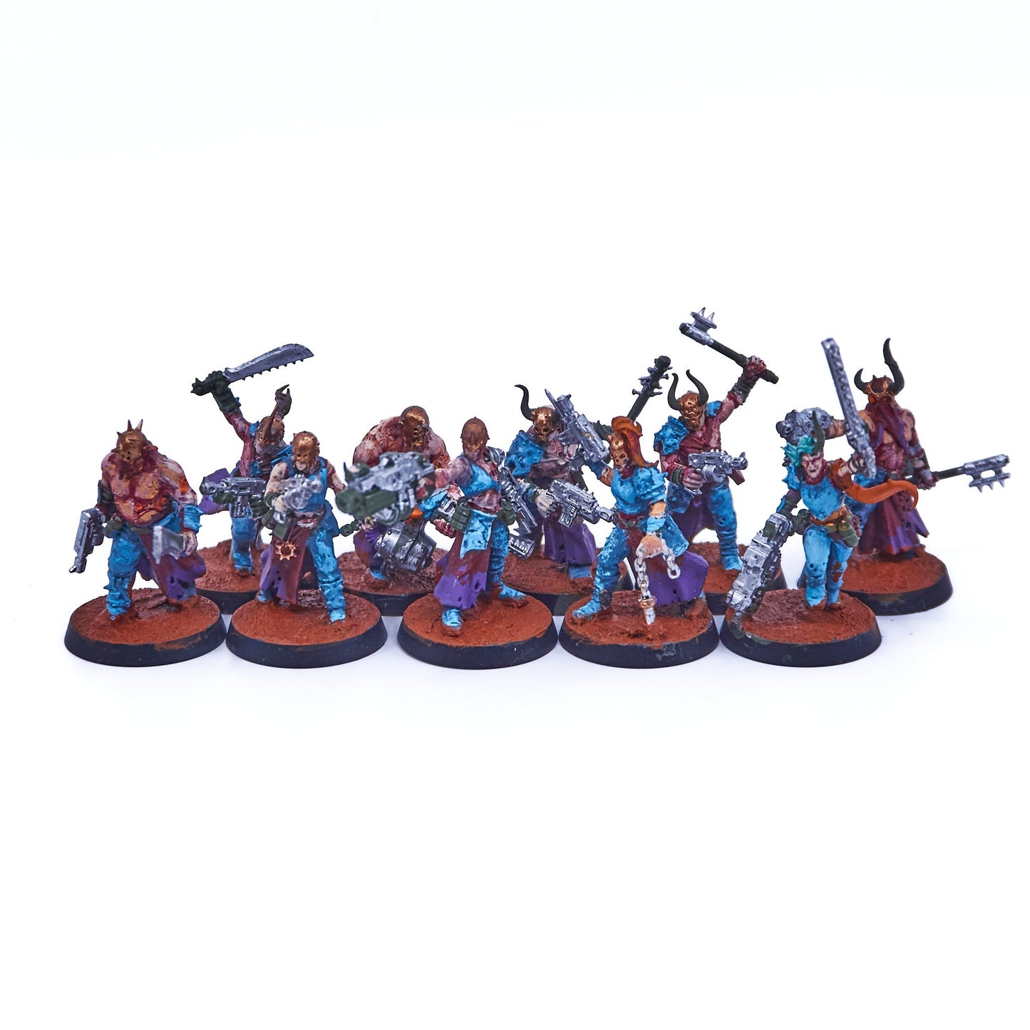 Chaos Space Marines -  Chaos Cultists (07227) - Used