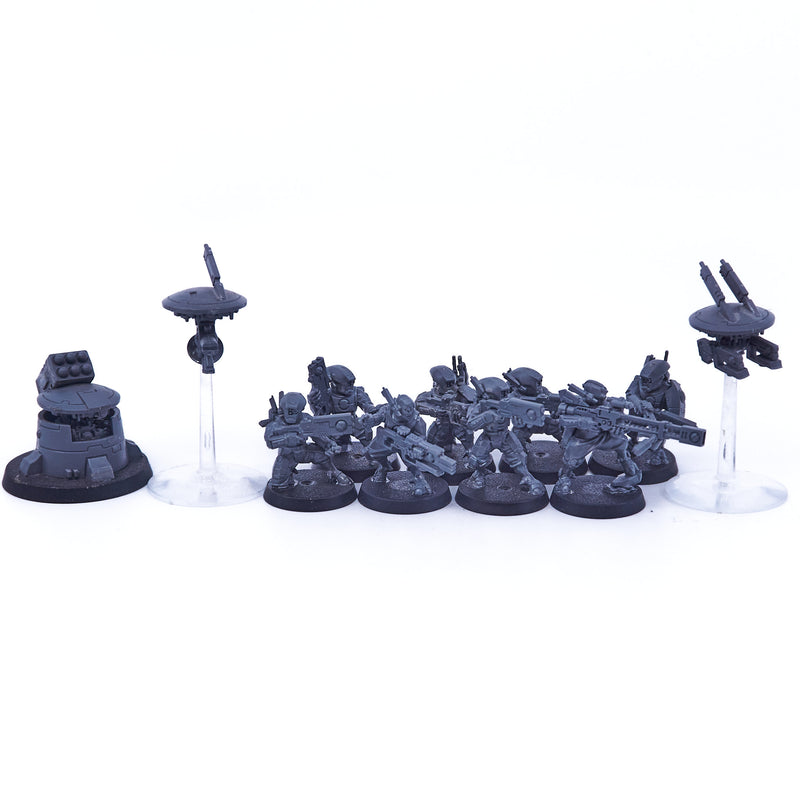 T'au Empire - Fire Warriors Strike Team (07423) - Used