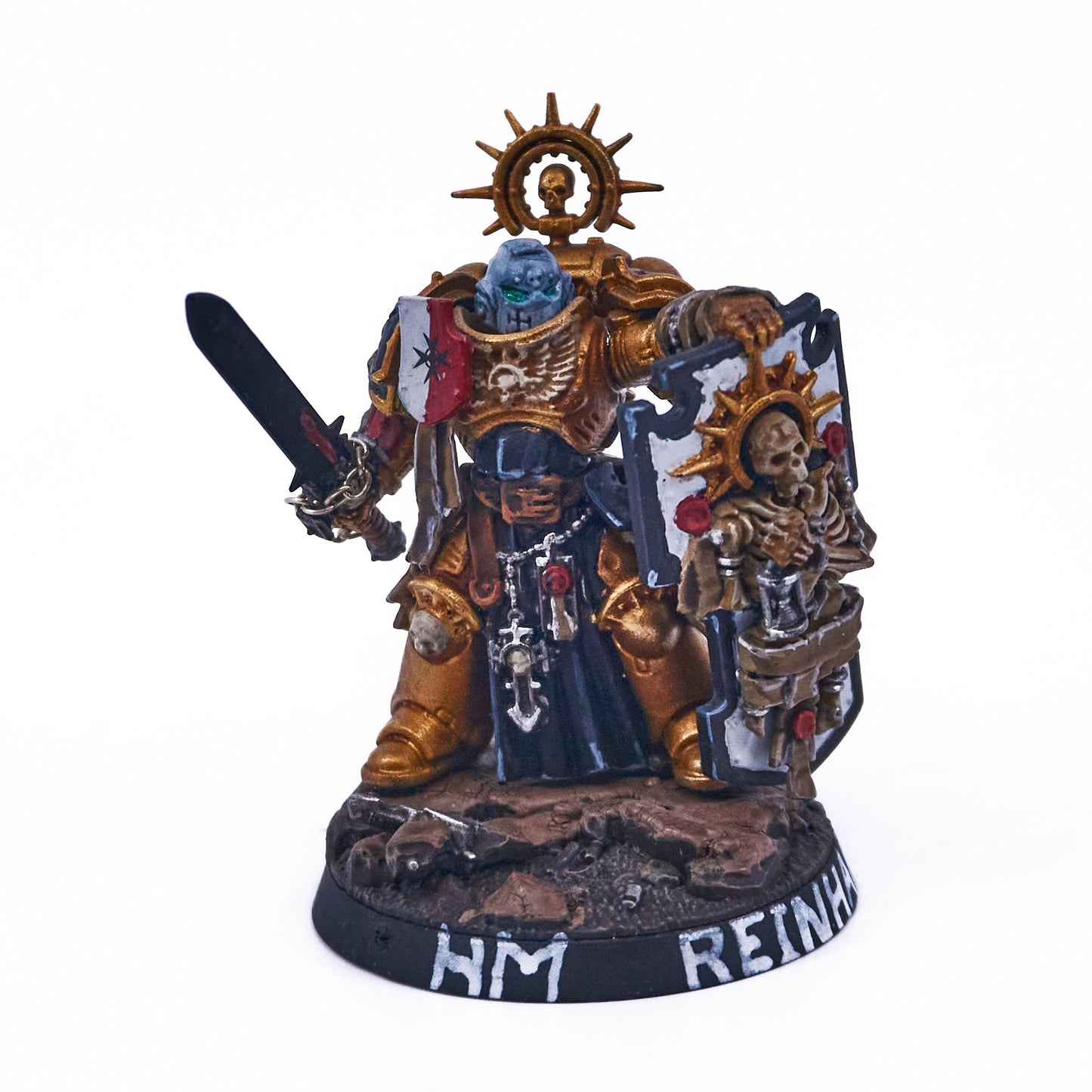 Space Marines - Captain with Relic Shield (07589) - Used