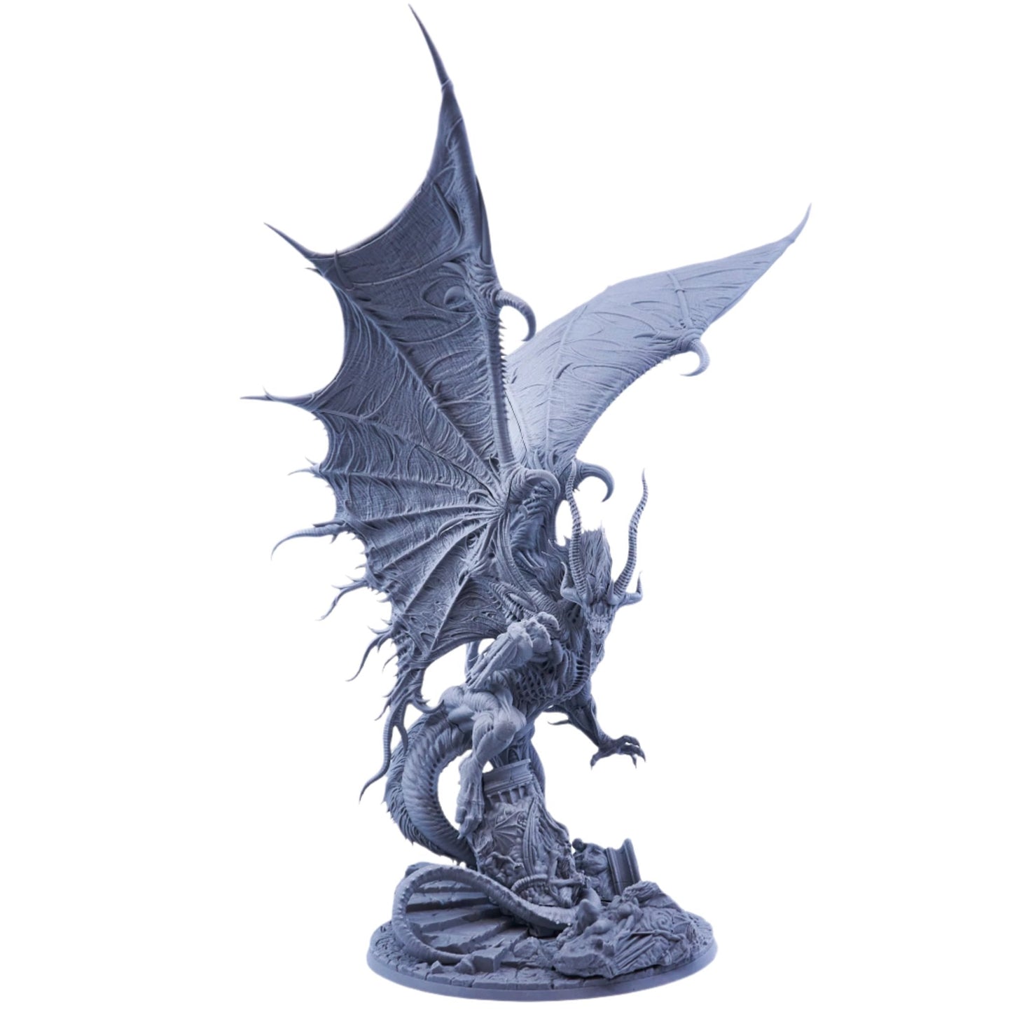 Creature Caster - Necromancer Dragon (Resin) (07751) - Used