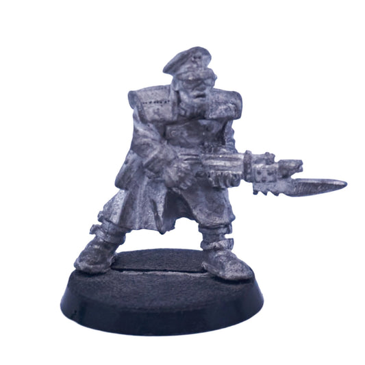 Astra Militarum - Commissar (Metal) (07906) - Used