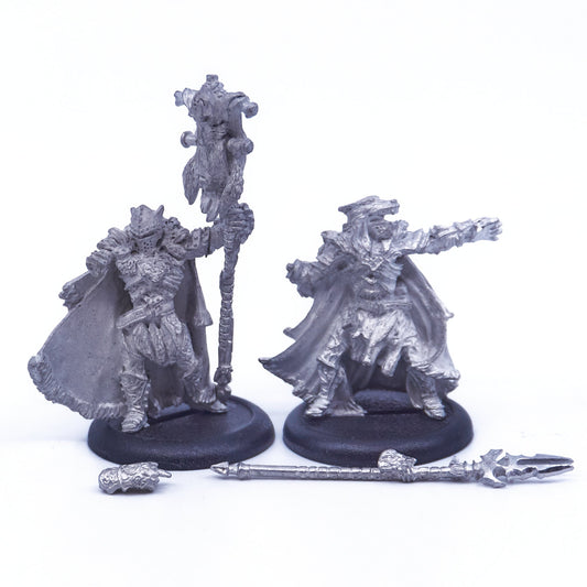 Circle Orboros - Wolves of Orboros Chieftain & Standard (Metal) (08110) - Used