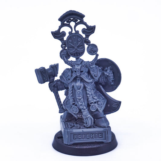 Dwarfs - Dwarf King with Oathstone (08224) - Used