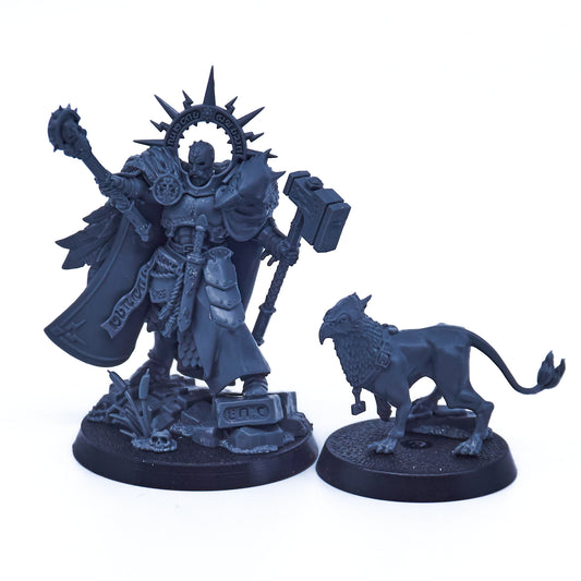 Stormcast Eternals - Lord-Imperant with Gryph-Hound (08726) - Used