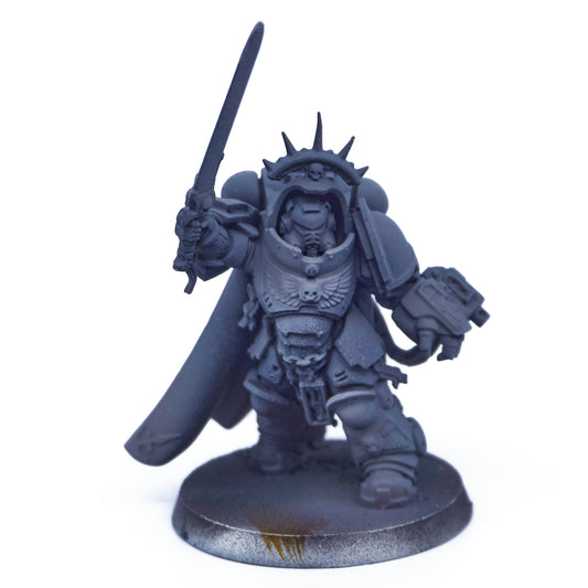 Space Marines - Captain in Gravis Armour (08849-V) - Used