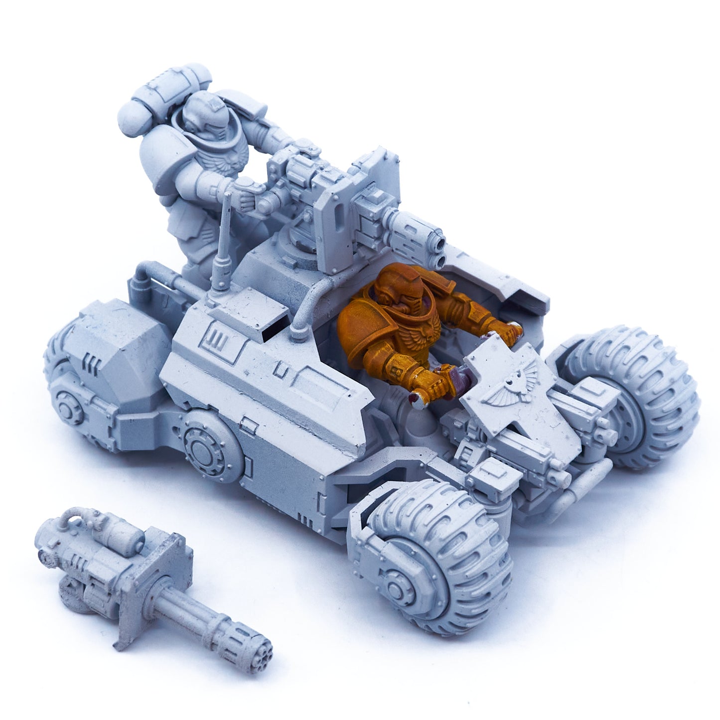 Space Marines - Invader ATV (08882) - Used