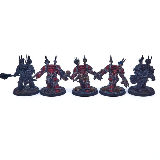 Chaos Space Marines - Chaos Terminator Squad (09092-V) - Used