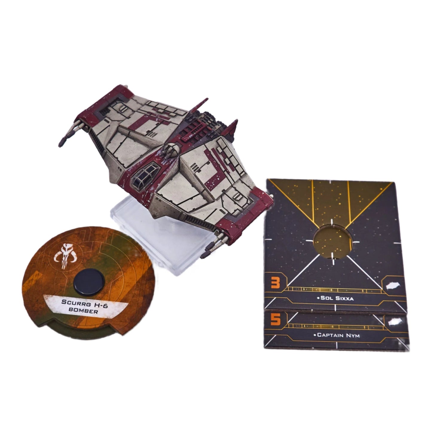 Star Wars: X-Wing - Scurrg H-6 Bomber (09135) - Used