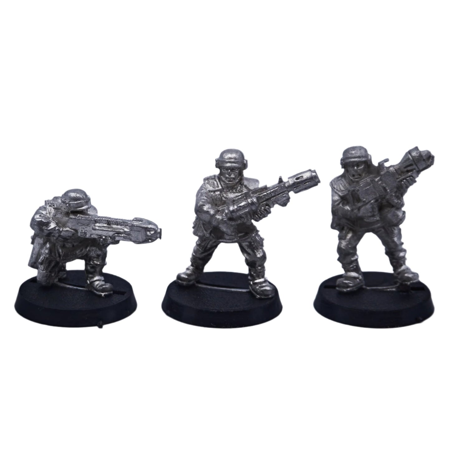 Astra Militarum - Cadian Shock Trooper with Assault Weapons (09193) - Used