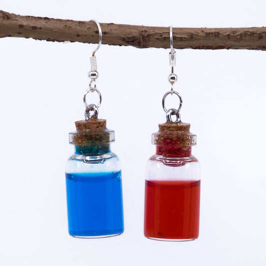 Boucles d'oreilles potions