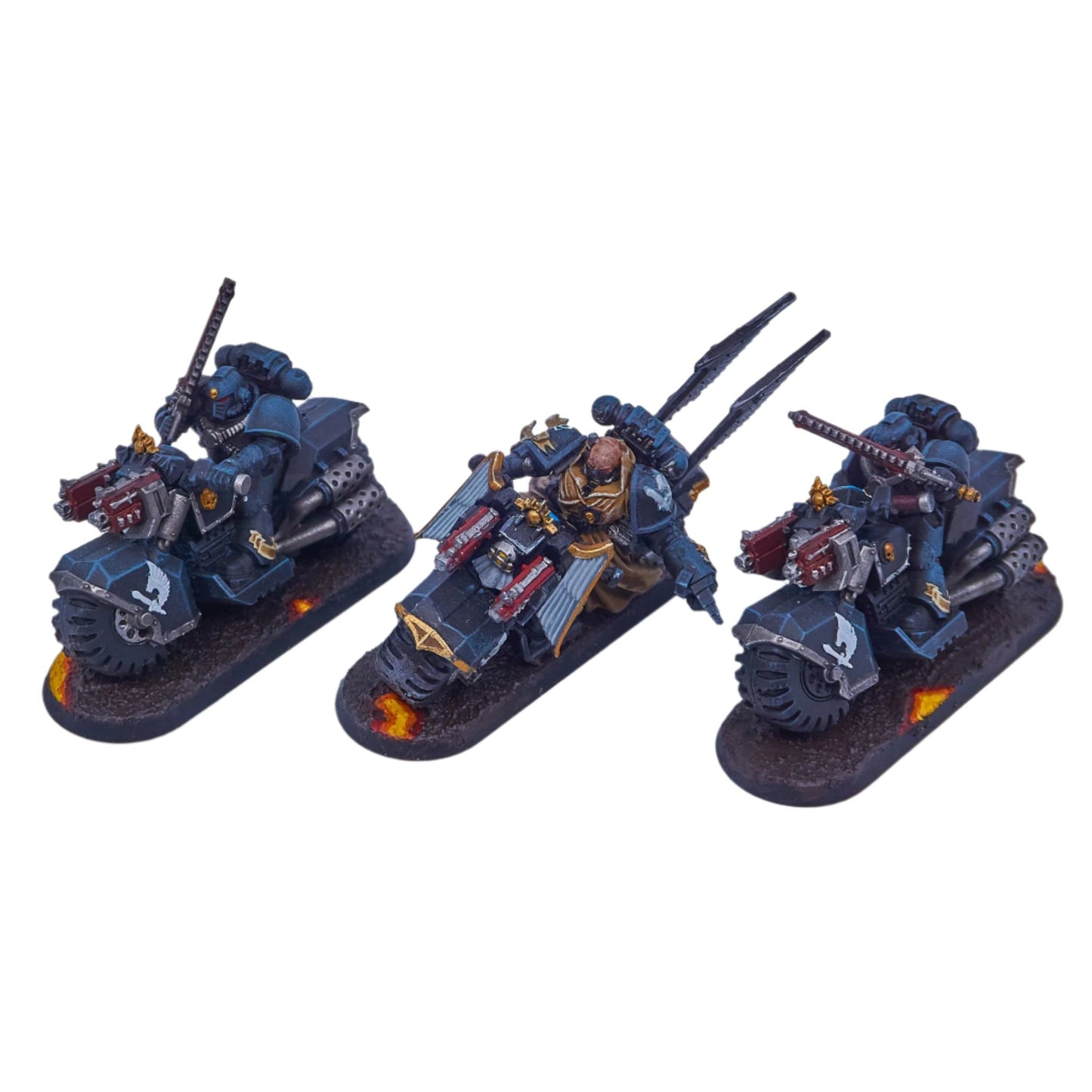 Dark Angels - Ravenwing Bike Squadron (09400) - Used