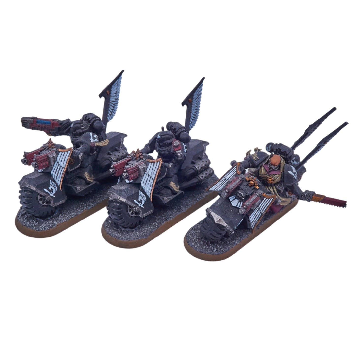 Dark Angels - Ravenwing Bike Squadron (09401) - Used