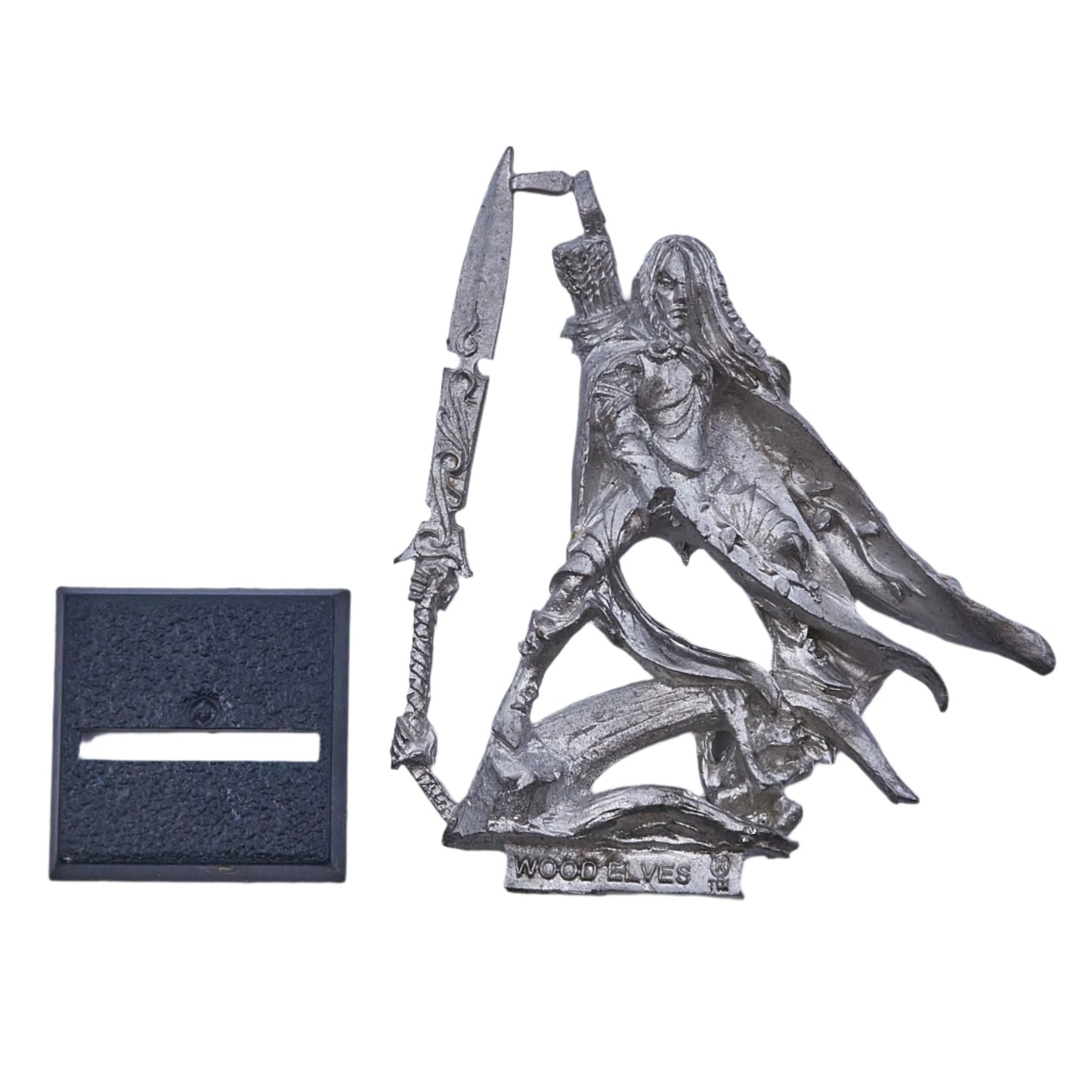 Wood Elves - Wood Elf Lord with Great Weapon (09496) - Used