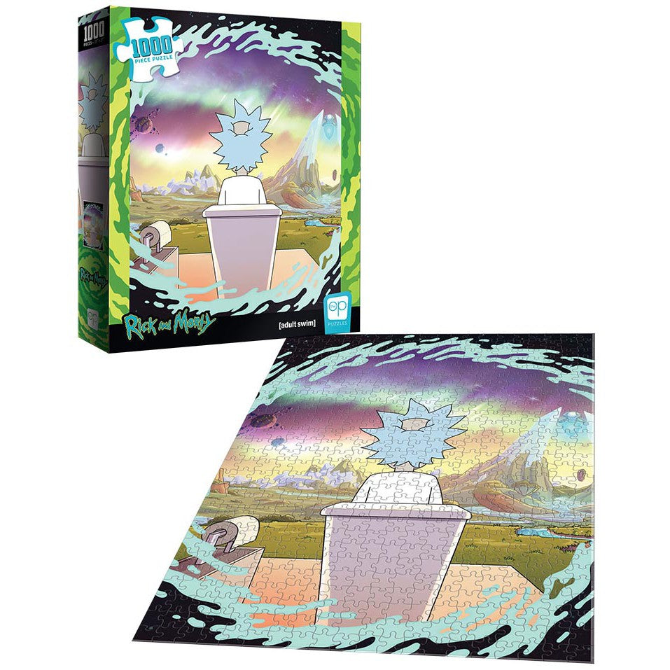 1000 Puzzle Rick and Morty: Cover Art